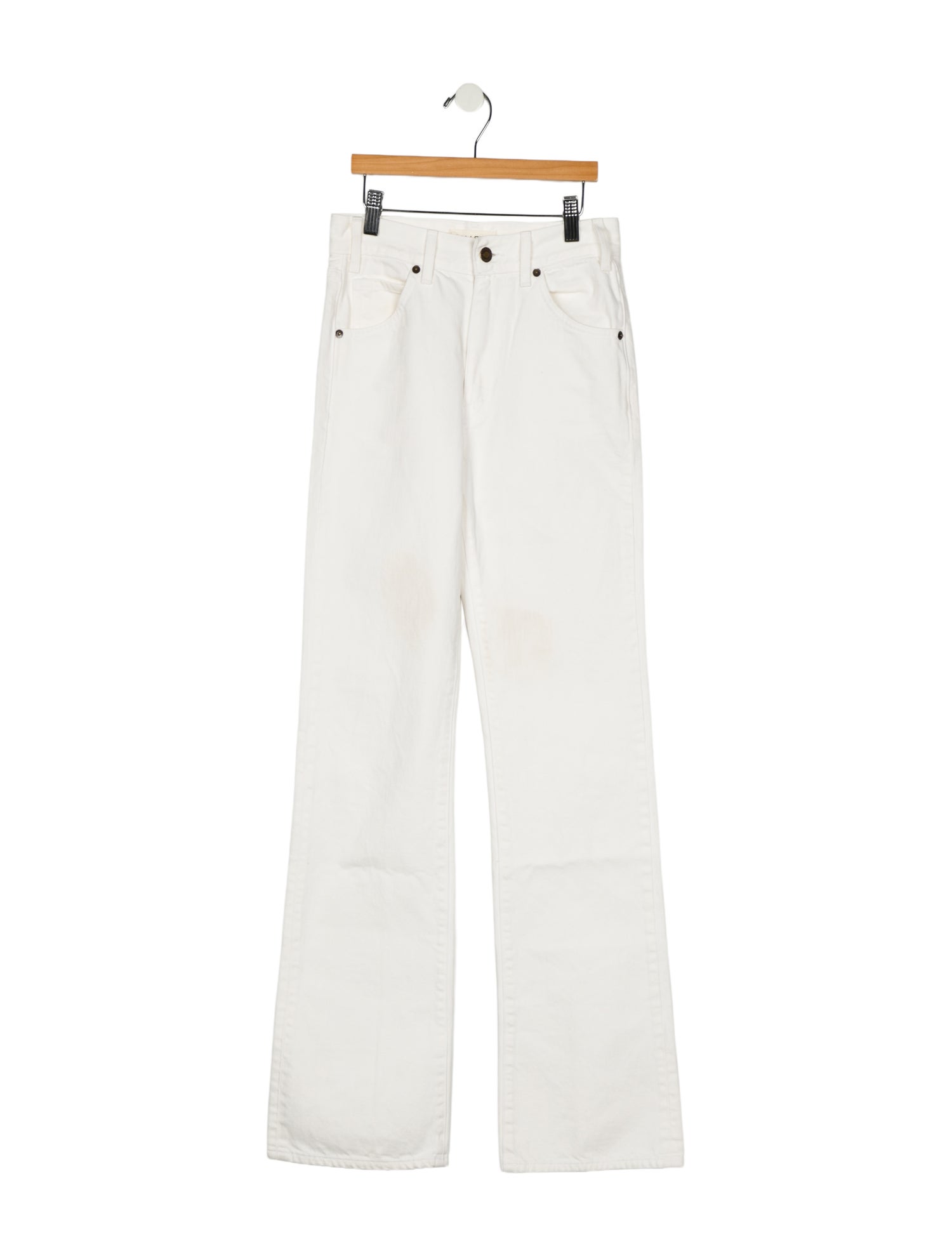 Nili Lotan High-Rise Straight Leg Jeans