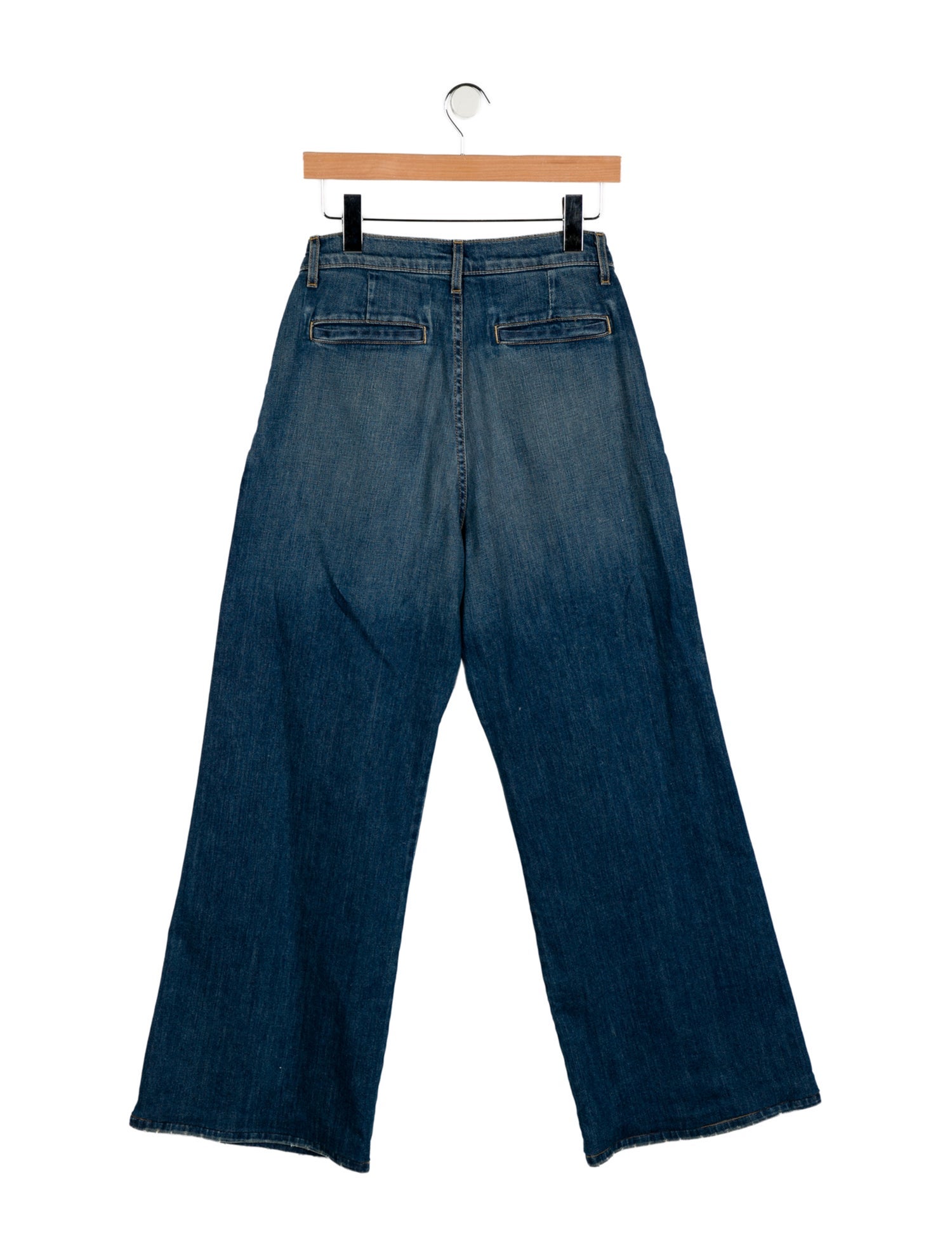 Nili Lotan High-Rise Wide Leg Jeans