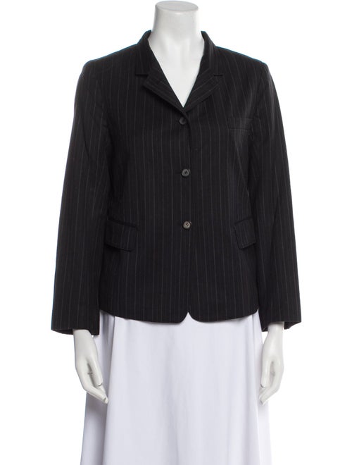 Nili Lotan Virgin Wool Striped Blazer