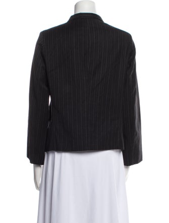 Nili Lotan Virgin Wool Striped Blazer
