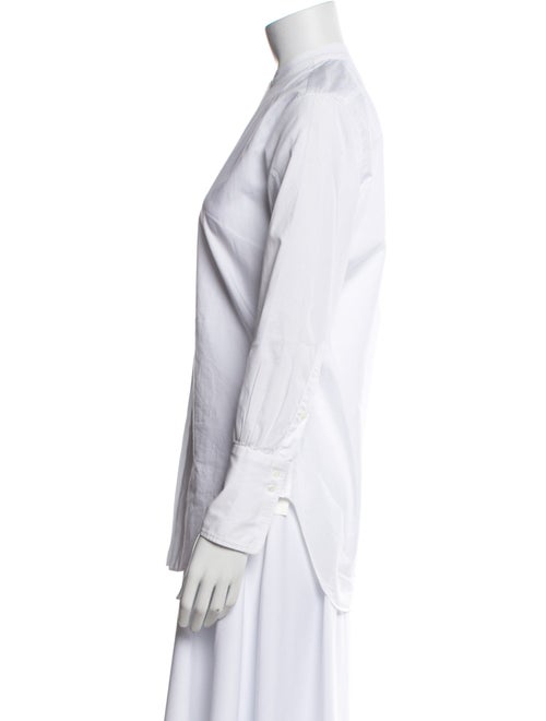 Nili Lotan Long Sleeve Button-Up Top