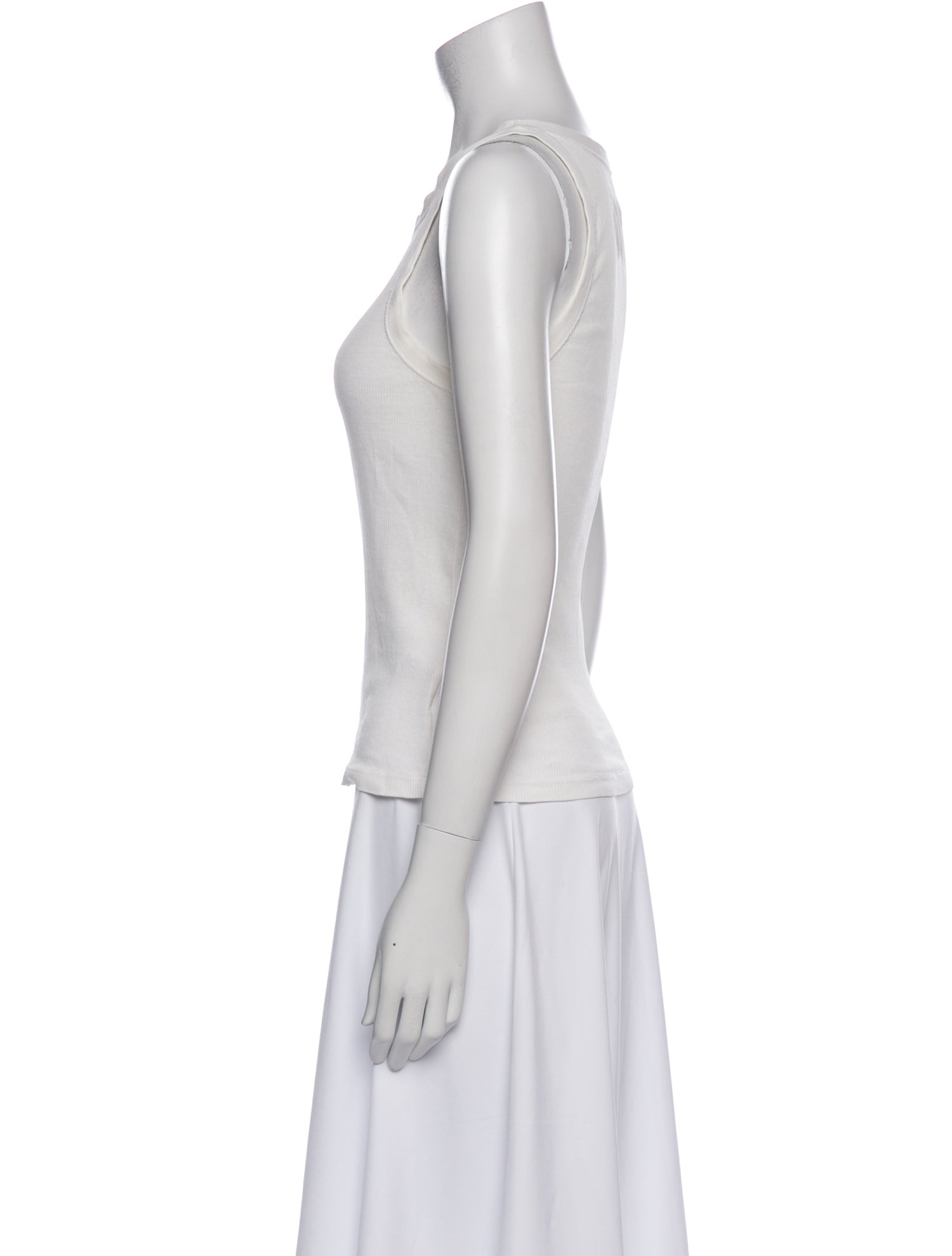 Nili Lotan Scoop Neck Sleeveless Top