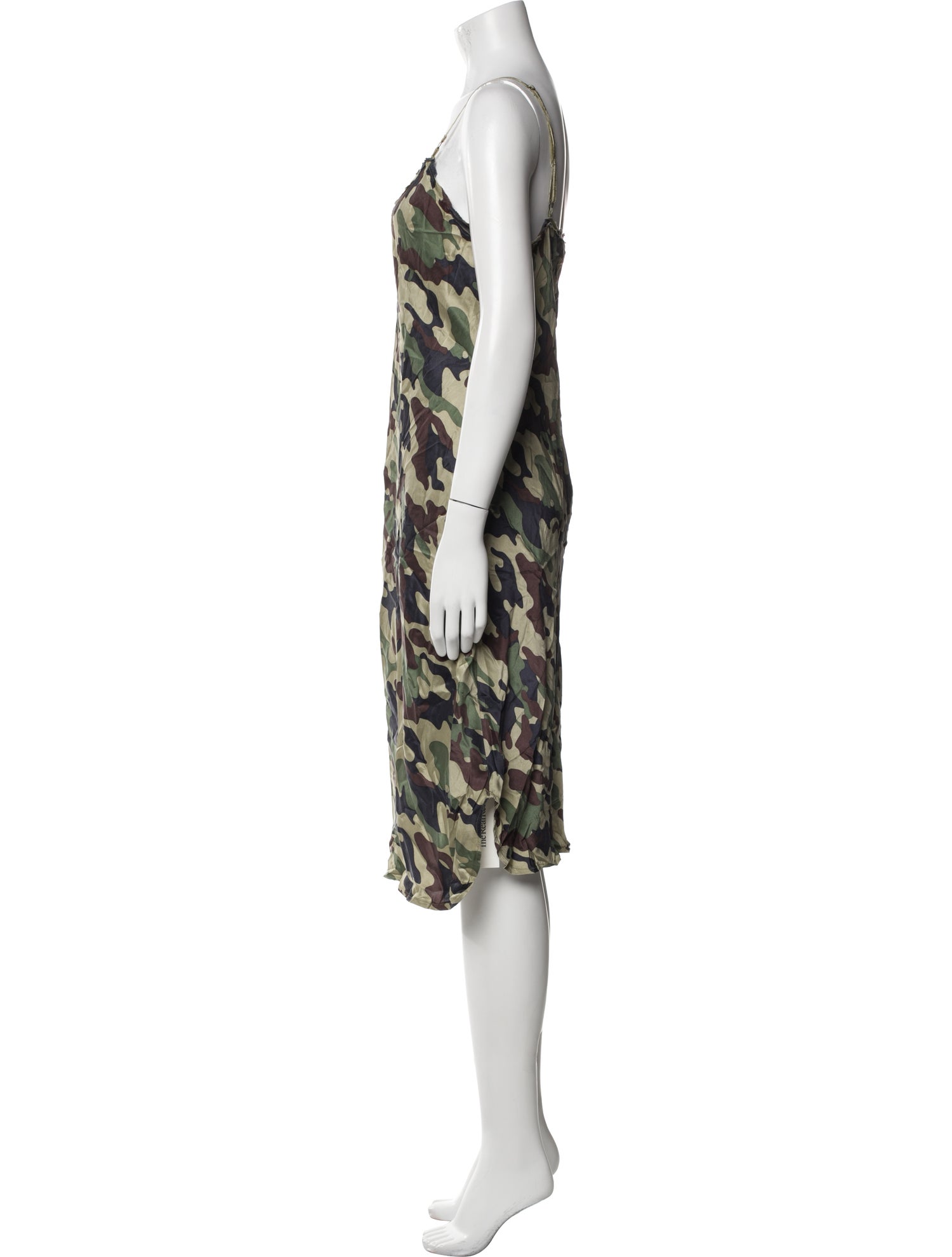 Nili Lotan Silk Midi Length Dress