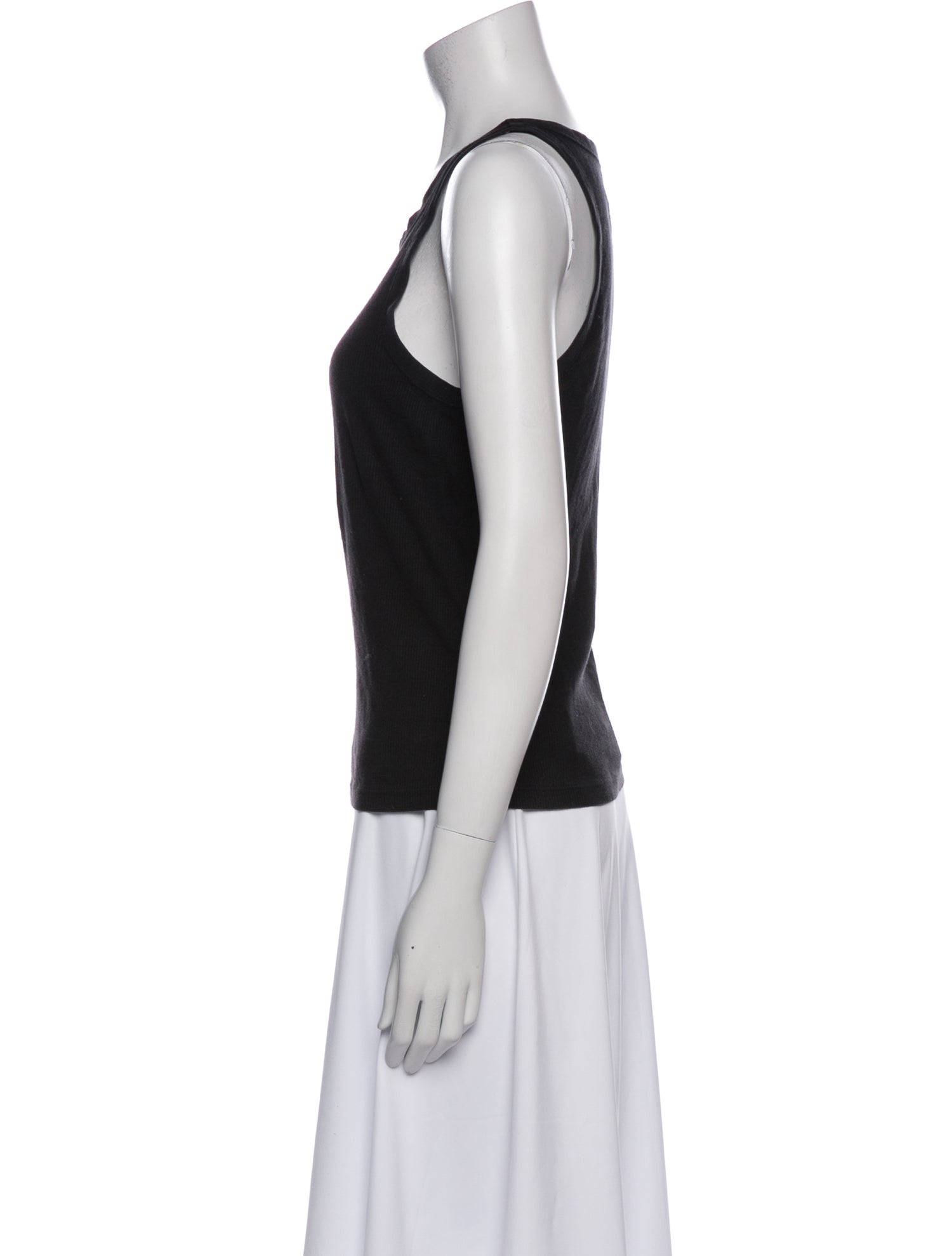 Nili Lotan Scoop Neck Sleeveless Top