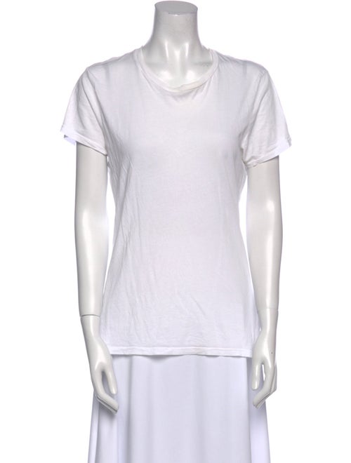 Nili Lotan Scoop Neck Short Sleeve T-Shirt