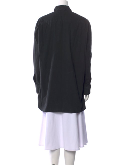 Nili Lotan Long Sleeve Button-Up Top