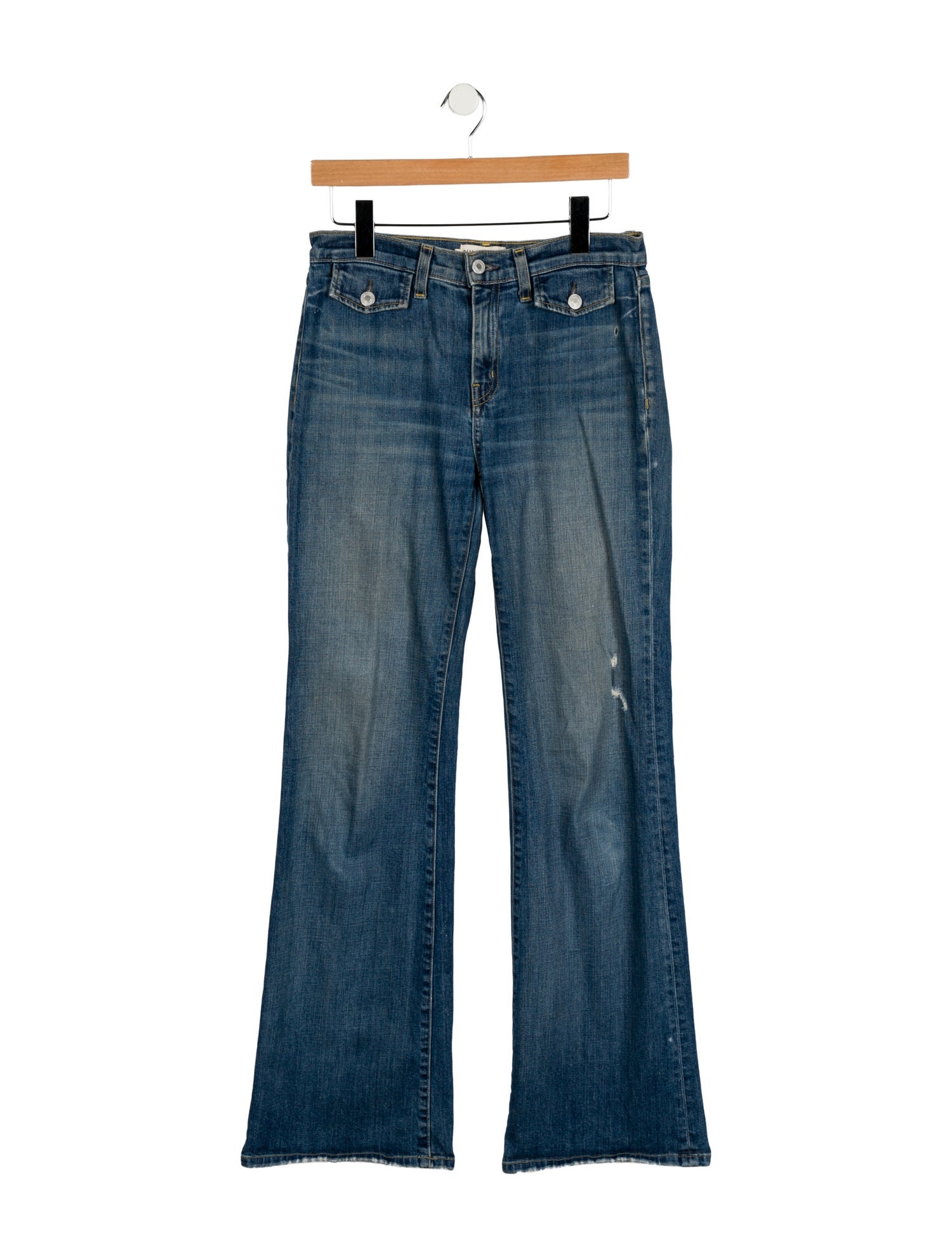 Nili Lotan High-Rise Wide Leg Jeans