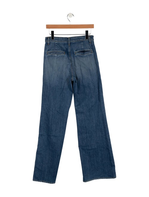 Nili Lotan High-Rise Wide Leg Jeans