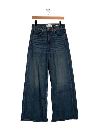 Nili Lotan High-Rise Wide Leg Jeans