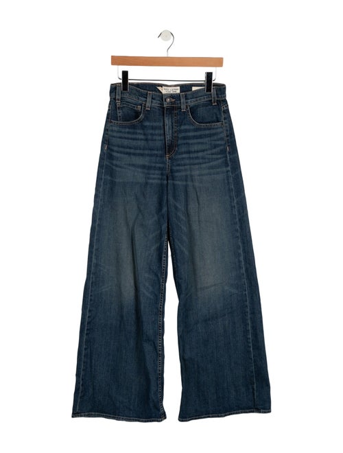 Nili Lotan High-Rise Wide Leg Jeans