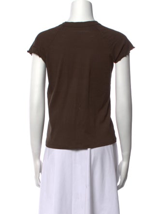 Nili Lotan Crew Neck Short Sleeve T-Shirt