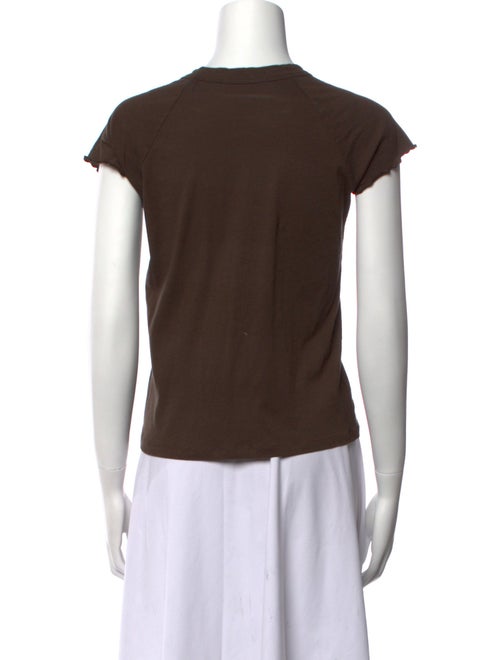 Nili Lotan Crew Neck Short Sleeve T-Shirt