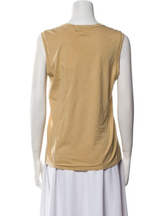 Nili Lotan Crew Neck Sleeveless Top