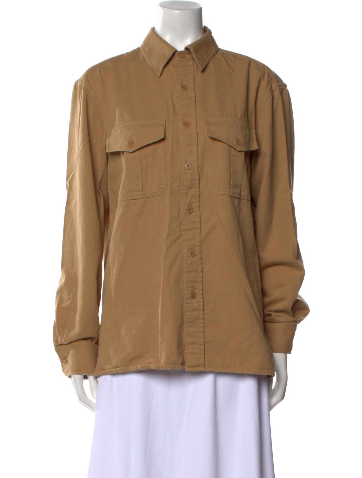 Nili Lotan Long Sleeve Button-Up Top