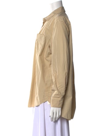 Nili Lotan Long Sleeve Button-Up Top