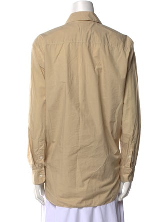 Nili Lotan Long Sleeve Button-Up Top