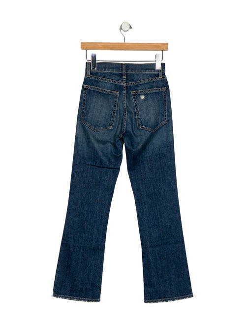 Nili Lotan Mid-Rise Straight Leg Jeans