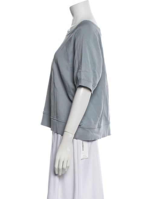 Nili Lotan Bateau Neckline Short Sleeve T-Shirt