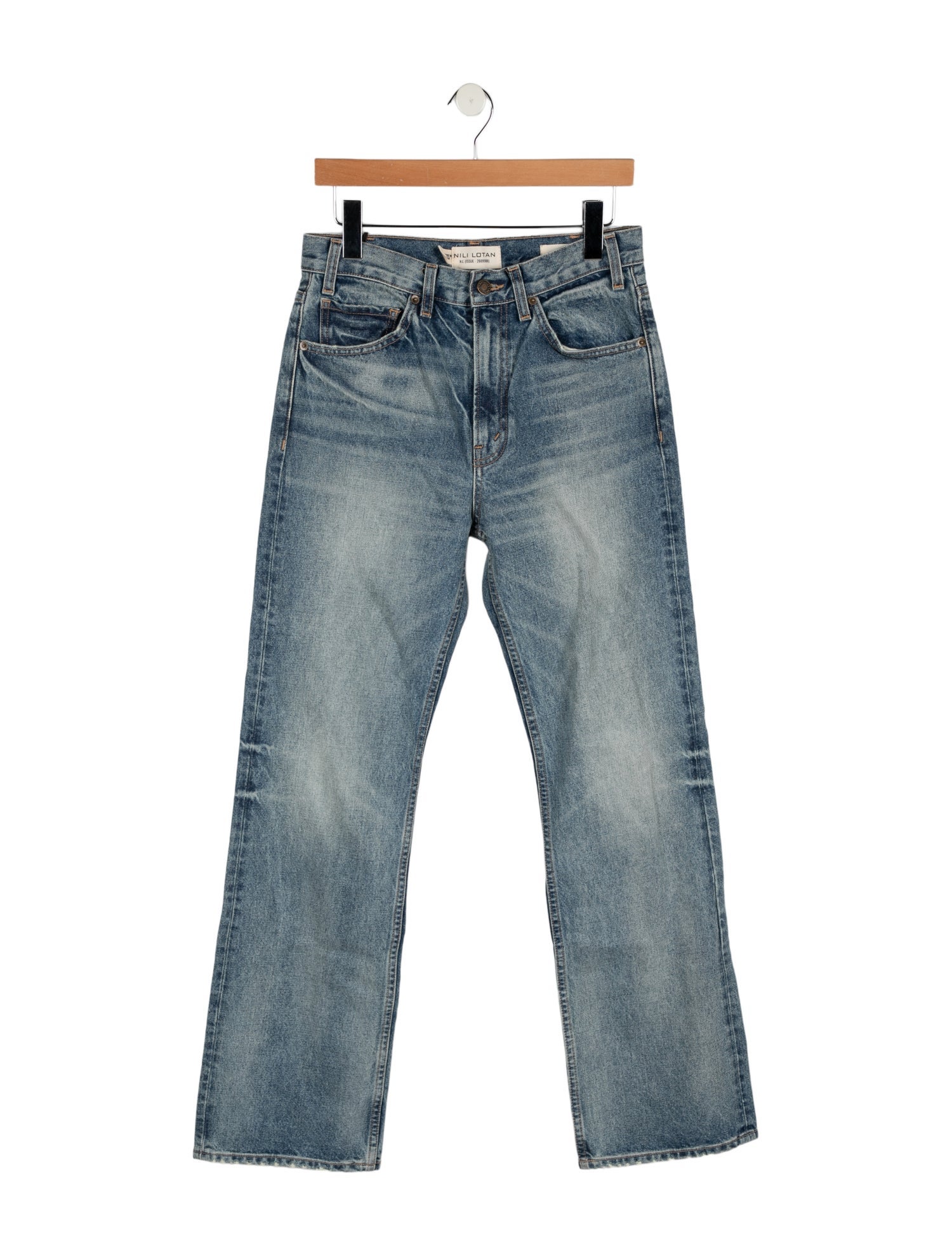 Nili Lotan High-Rise Wide Leg Jeans w/ Tags