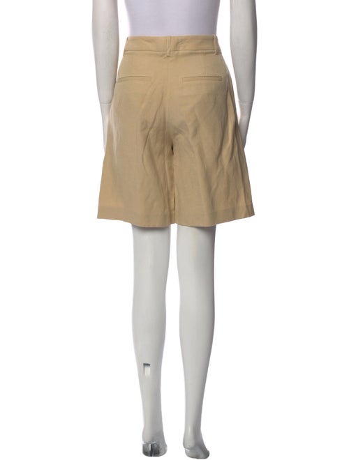 Nili Lotan Linen Knee-Length Shorts