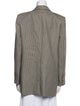 Nili Lotan Virgin Wool Houndstooth Print Blazer