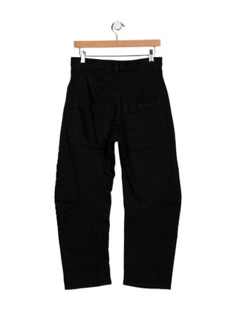 Nili Lotan High-Rise Straight Leg Jeans