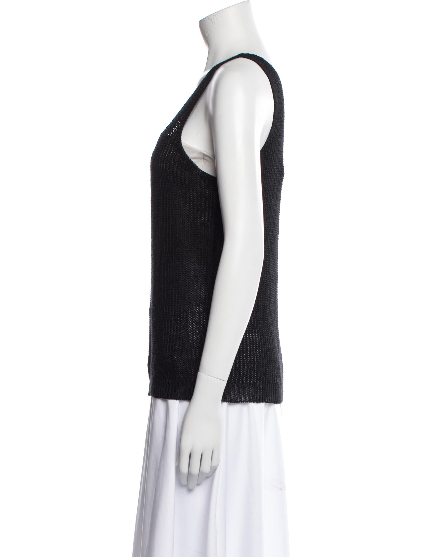 Nili Lotan V-Neck Sleeveless Top