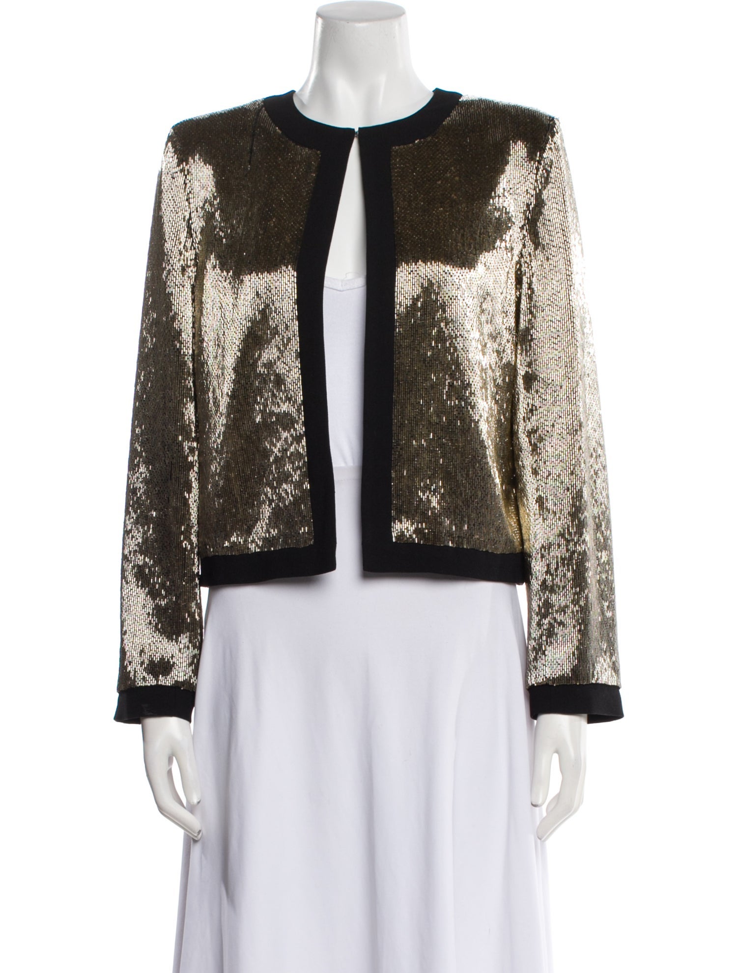 Nili Lotan Tweed Pattern Evening Jacket