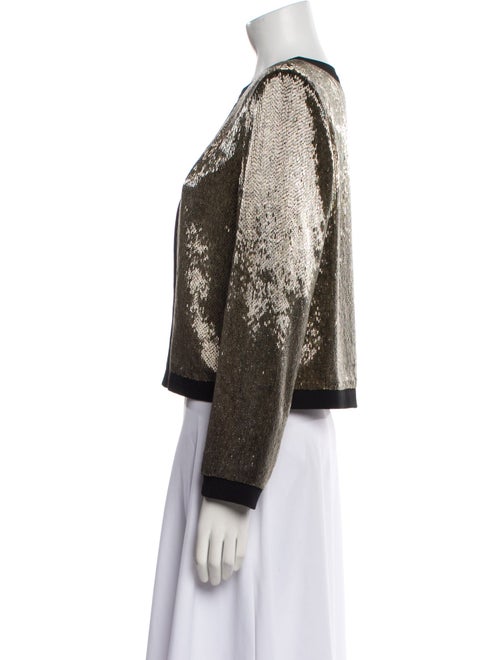 Nili Lotan Tweed Pattern Evening Jacket