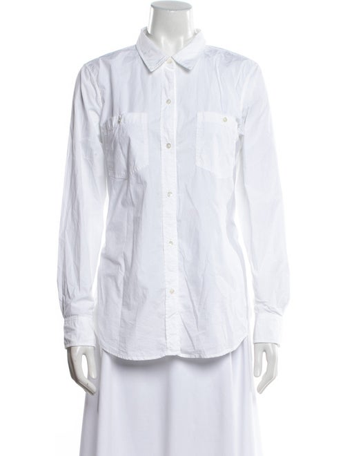 Nili Lotan Long Sleeve Button-Up Top