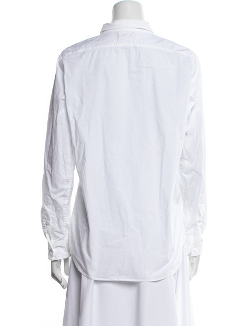 Nili Lotan Long Sleeve Button-Up Top