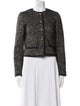 Nili Lotan Virgin Wool Tweed Pattern Evening Jacket