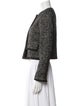 Nili Lotan Virgin Wool Tweed Pattern Evening Jacket