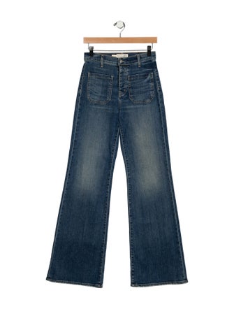 Nili Lotan High-Rise Wide Leg Jeans