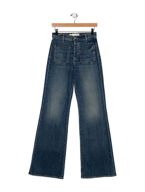 Nili Lotan High-Rise Wide Leg Jeans