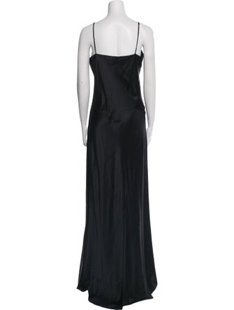 Nili Lotan Silk Long Dress