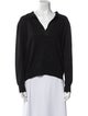 Nili Lotan Merino Wool V-Neck Sweater