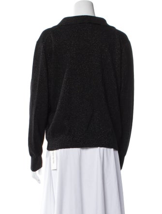 Nili Lotan Merino Wool V-Neck Sweater