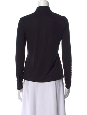 Nili Lotan Long Sleeve Button-Up Top