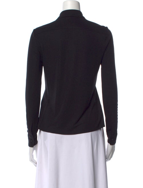 Nili Lotan Long Sleeve Button-Up Top