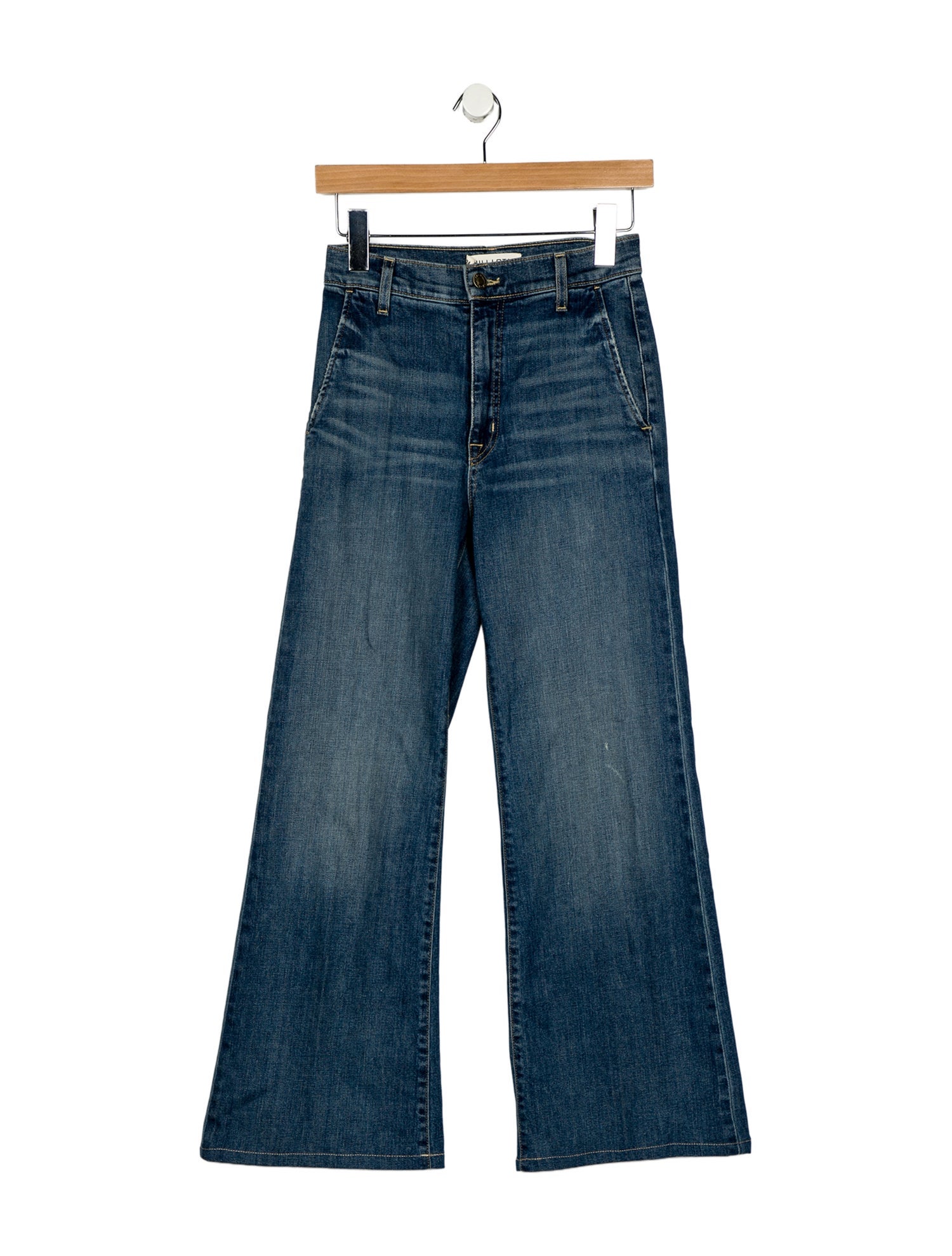 Nili Lotan High-Rise Wide Leg Jeans