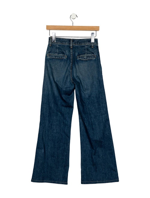 Nili Lotan High-Rise Wide Leg Jeans