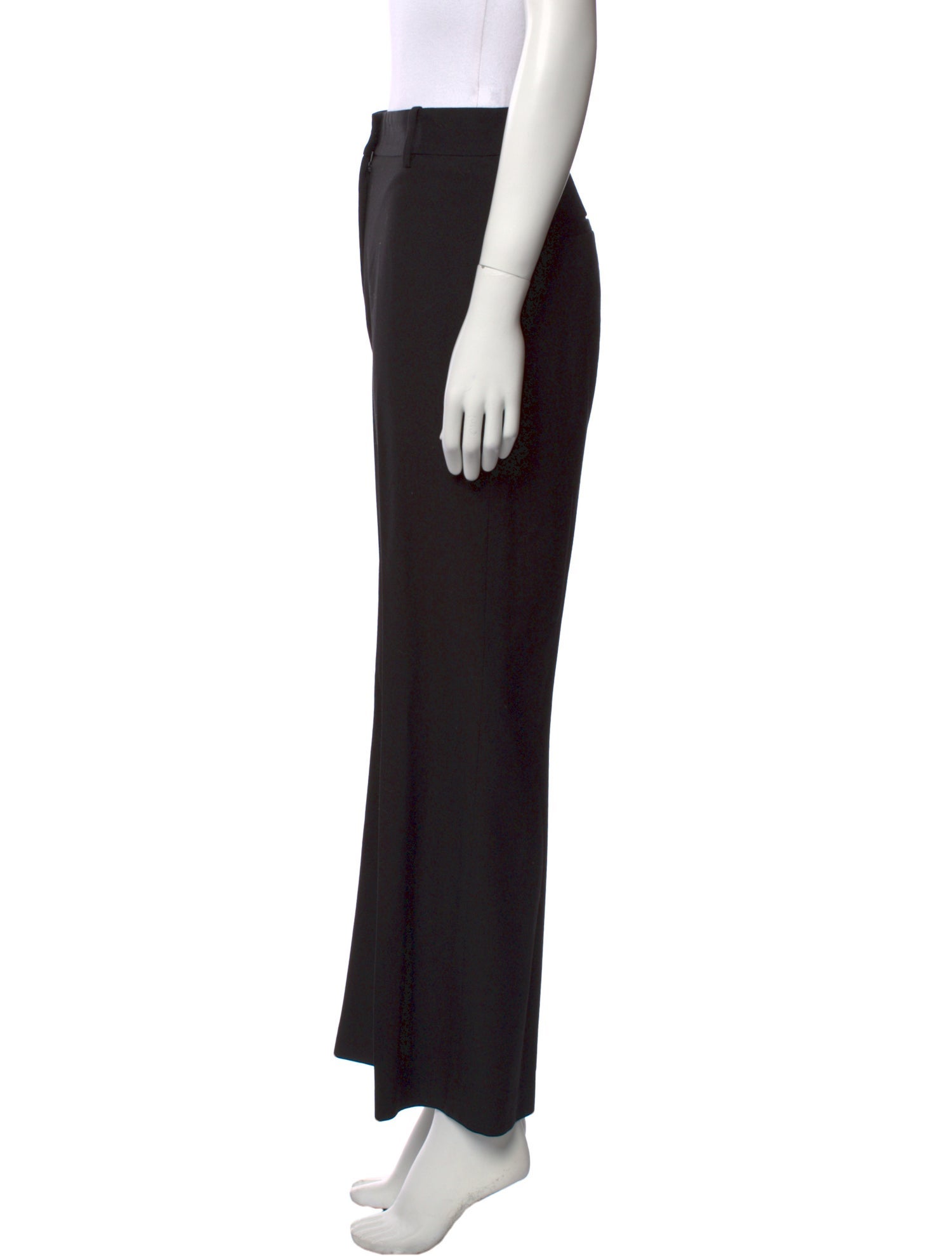 Nili Lotan Virgin Wool Wide Leg Pants