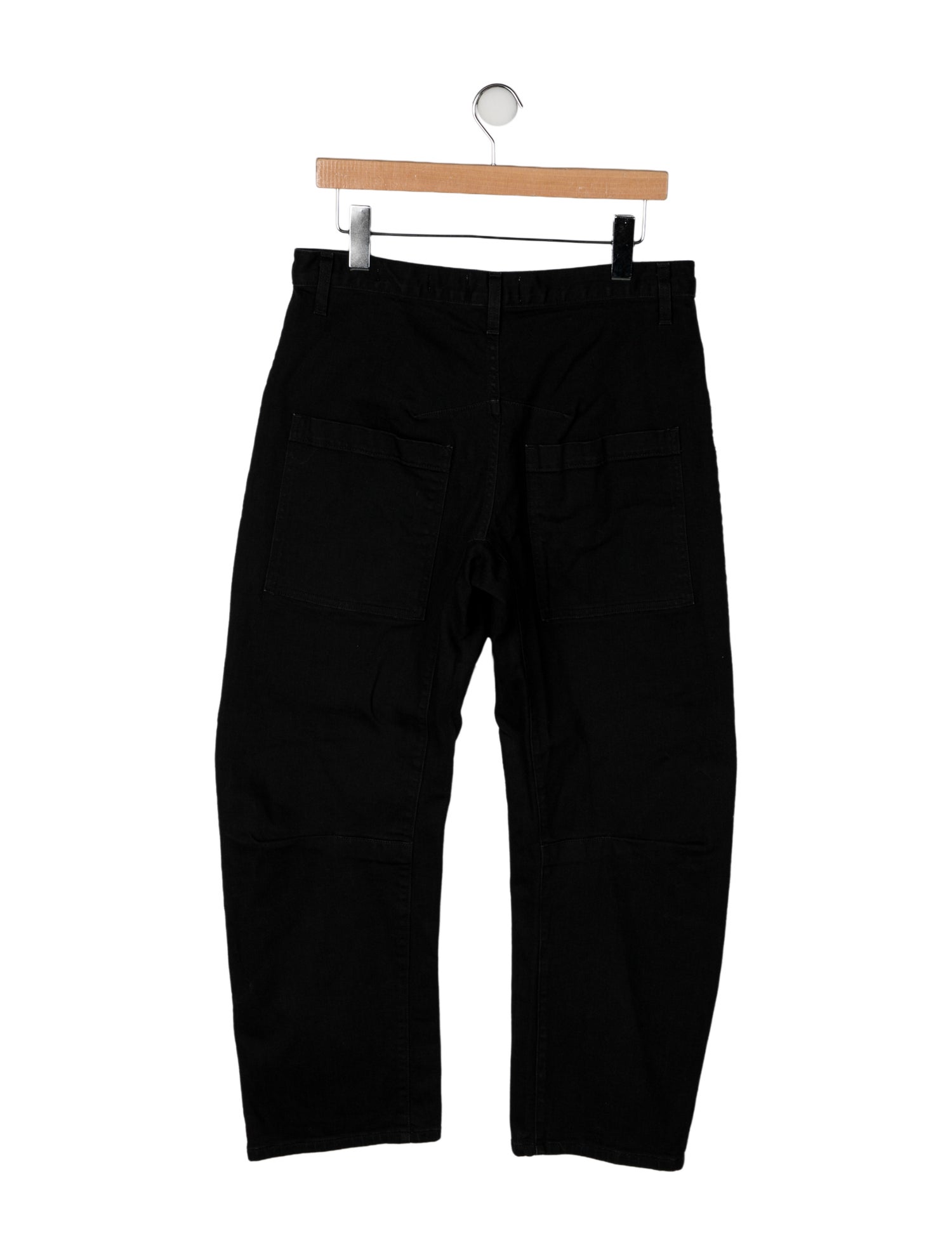 Nili Lotan High-Rise Straight Leg Jeans