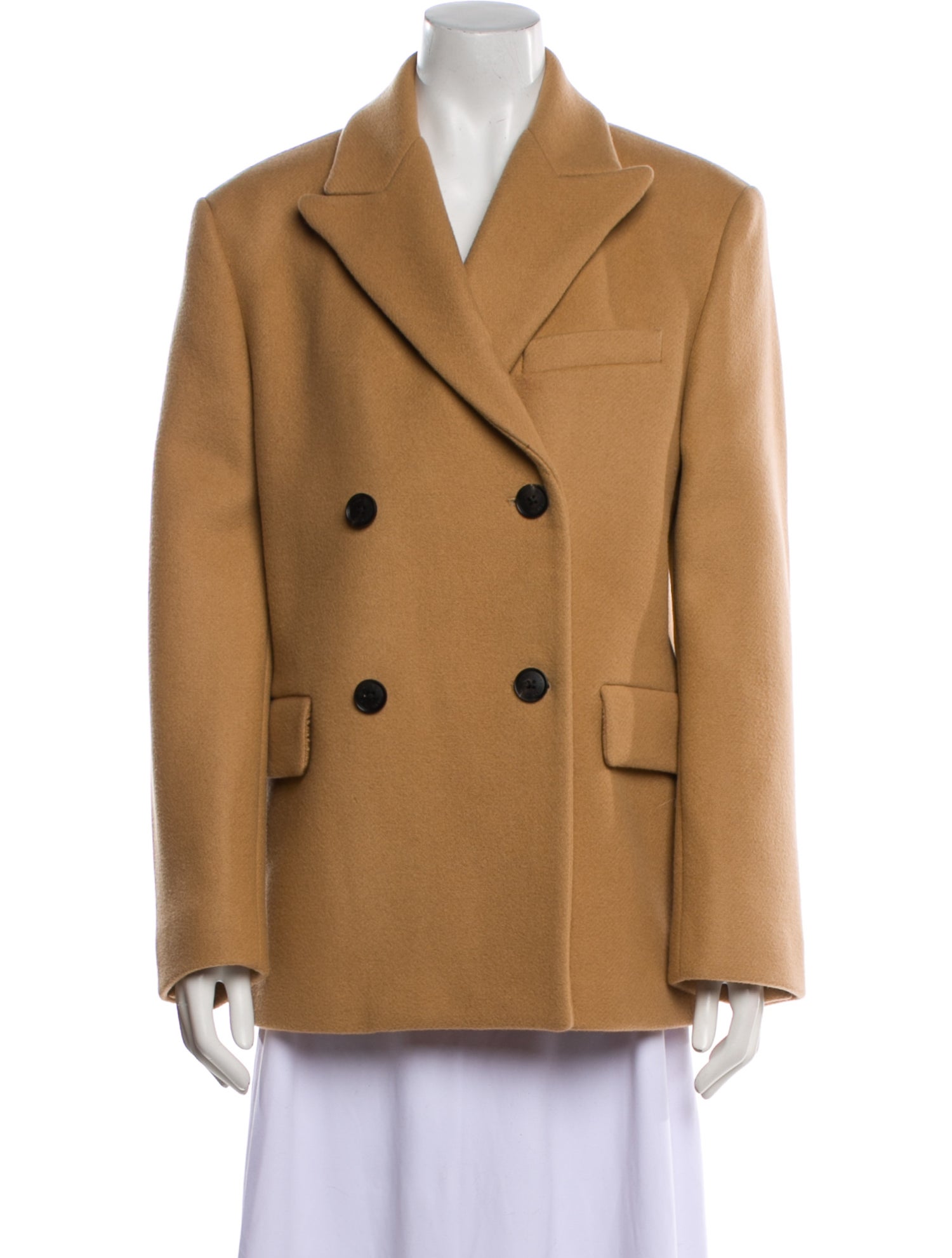 Nili Lotan Virgin Wool Peacoat