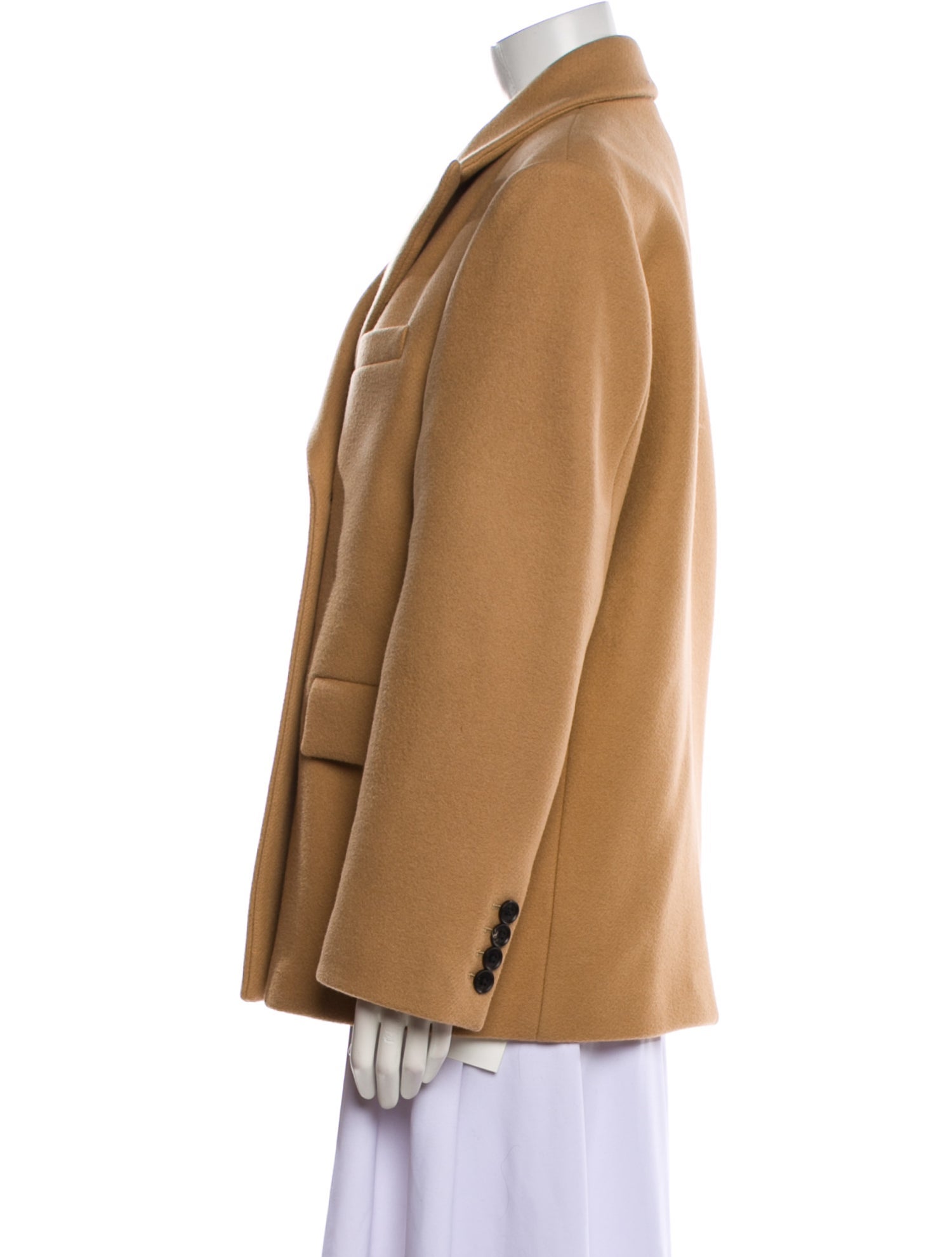 Nili Lotan Virgin Wool Peacoat