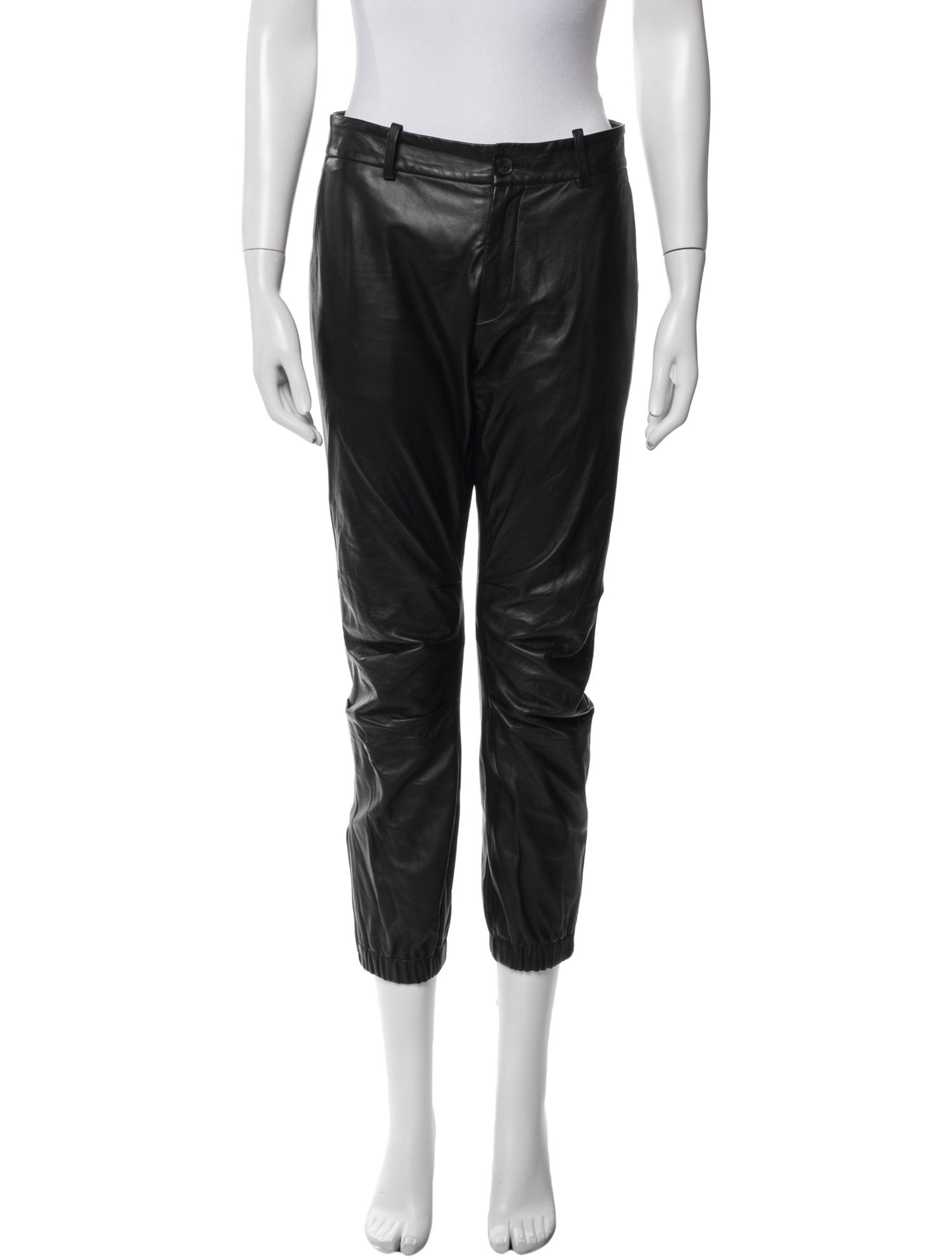 Nili Lotan Leather Skinny Leg Pants