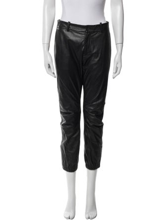 Nili Lotan Leather Skinny Leg Pants