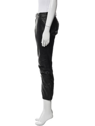 Nili Lotan Leather Skinny Leg Pants