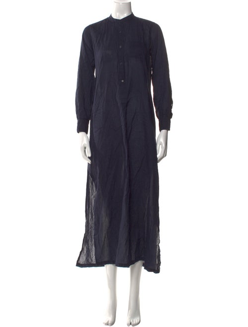 Nili Lotan Mock Neck Long Dress